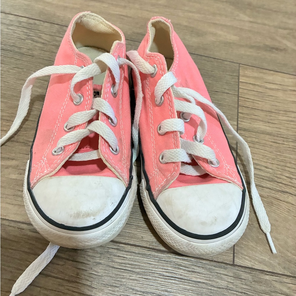 Vibrant Pink Kids Sneakers
